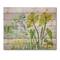 Designart - Vintage Lotus Pond - Lake House Print on Natural Pine Wood